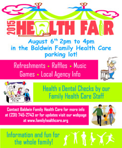2015 Family Health Care Health Fair Flyer